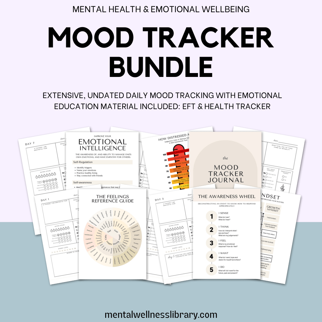 Mood Tracker Journal Bundle