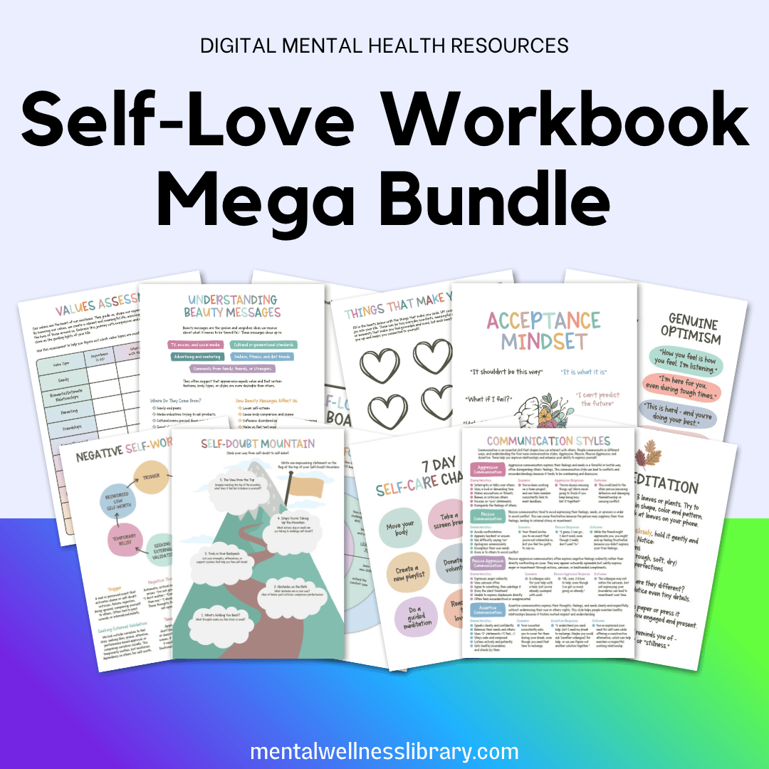 Self-Love Workbook Mega Bundle